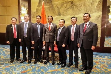 印尼总统佐科会见中国欧洲杯正规下单平台总裁张毓强
