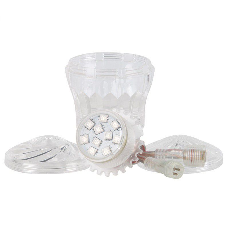 LED全彩点光源灯 9灯5050贴片点光源 RGB 像素 LED 游乐园灯带外壳盖